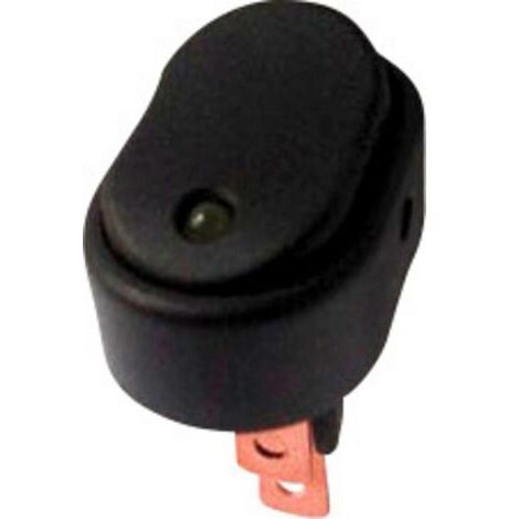 TRU COMPONENTS 1587553 Interrupteur à bascule pour l'automobile TC-R13-133L-SQ YELLOW 12 V/DC 30 A 1 pc(s) S643321