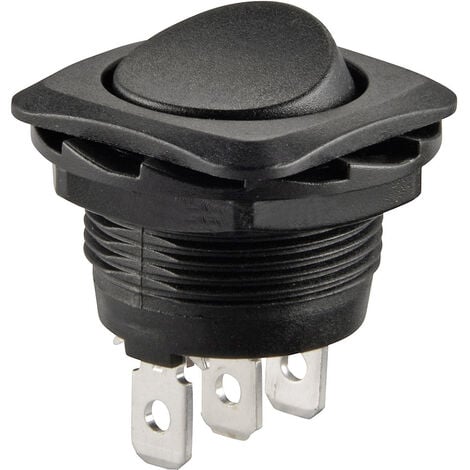 TRU COMPONENTS 1587558 Wippschalter TC-R13-135C-02 250 V/AC 10 A 1 x Ein/Ein rastend 1 St.