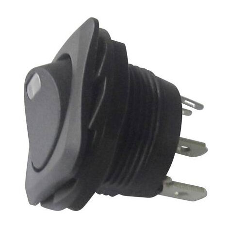 TRU COMPONENTS 1587561 INTERRUPTEUR À BASCULE TC-R13-135L-02 250 V/AC 10 A 1 X OFF/ON À ACCROCHAGE 1 PC(S)