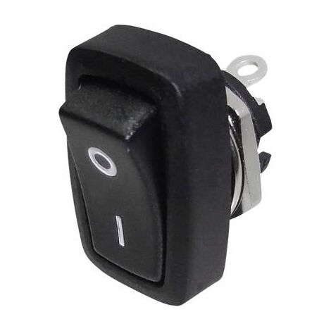TRU COMPONENTS 1587654 INTERRUPTEUR À BASCULE TC-R13-228A-05 250 V/AC 6 A 1 X OFF/ON À ACCROCHAGE 1 PC(S)