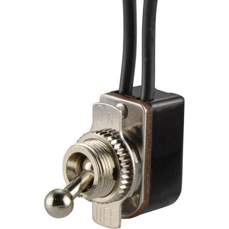 TRU COMPONENTS 1587680 TC-R13-36A1-11 Kippschalter 250 V/AC 3 A 1 x Aus/Ein rastend 1 St.