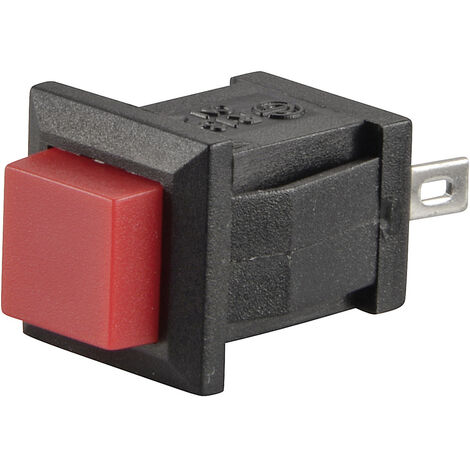 TRU COMPONENTS 1587714 TC-R13-57A-02RT Drucktaster 250 V/AC 0.5 A 1 x Aus/(Ein) tastend    1 St.