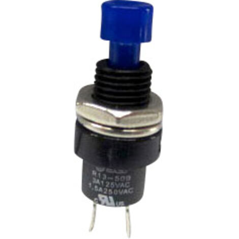 TRU COMPONENTS 1587750 TC-R13-509A-05BL Drucktaster 250 V/AC 1.5 A 1 x Aus/(Ein) tastend    1 St.