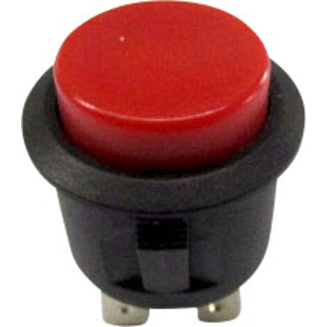 TRU COMPONENTS 1587759 TC-R13-527A-02RT Drucktaster 250 V/AC 6 A 1 x Aus/(Ein) tastend    1 St.