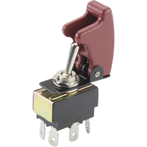 TRU COMPONENTS 1587823 TC-R13-28B-01/R17-10 Kippschalter 250 V/AC 10 A 2 x Ein/Ein rastend 1 St.