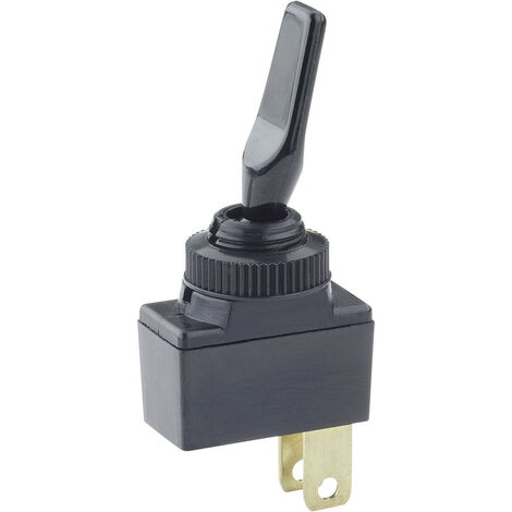 TRU COMPONENTS 1587840 Kfz-Kippschalter TC-R13-18BS-SQ 12 V/DC 10 A 1 x Aus/Ein rastend  1 St.