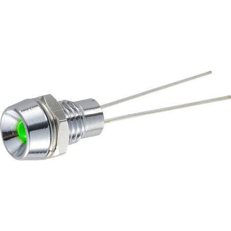 TRU COMPONENTS 1587947 LED-Signalleuchte Grün     2.1 V  20 mA 45 mcd
