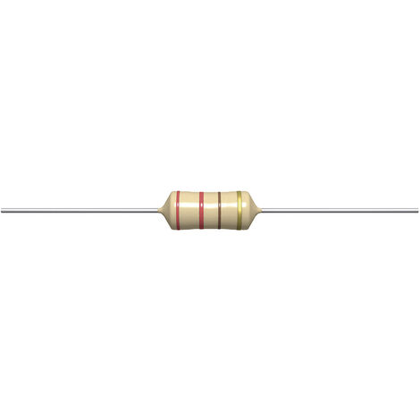 TRU COMPONENTS 1589017 TC-VHBCC-222J-00203 Induktivität  axial bedrahtet   2200 µH 10 Ω  0.25 A 1 St