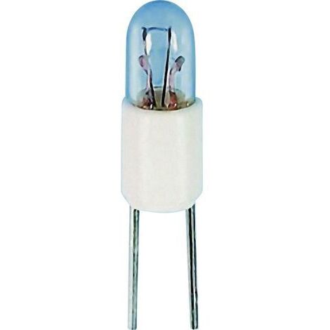 TRU COMPONENTS 1590349 Micro ampoule incandescente 18 V 0.468 W Bi-Pin T1 clair 1 pc(s) S072101