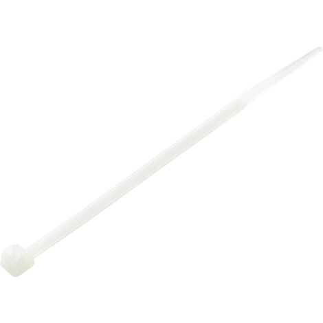 TRU COMPONENTS 1592756 TC-RCV100203 Kabelbinder 102 mm 3.60 mm Natur Lösbar 100 St.