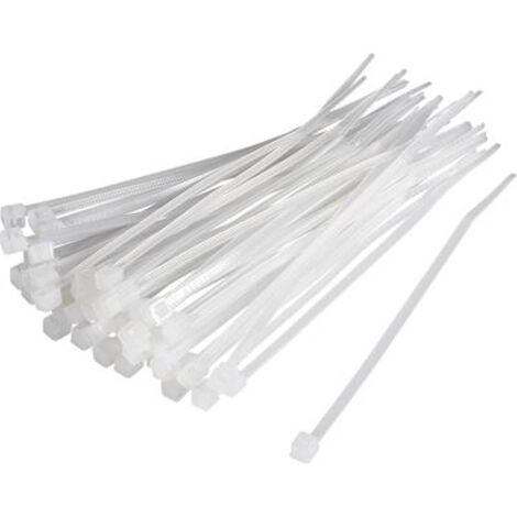 TRU COMPONENTS 1592795 TC-CV200L203 Fascetta per cavi 200 mm 7.60 mm Naturale 100 pz.