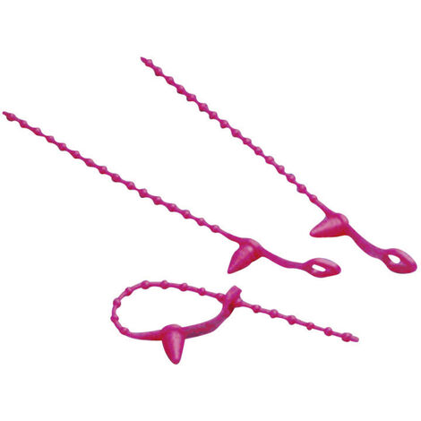 TRU COMPONENTS 1592909 TC-STVR130RD7203 Kabelbinder 130 mm 3 mm Rot mit Spreizanker 1 St.