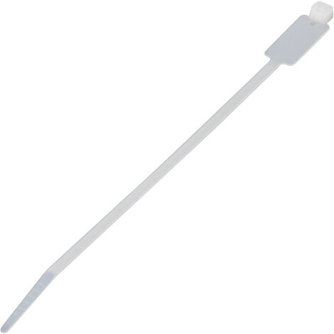 TRU COMPONENTS 1593126 TC-MCV-300203 Leitermarkierer  Beschriftungsfläche: 54.5 x 13 mm Natur  100 S
