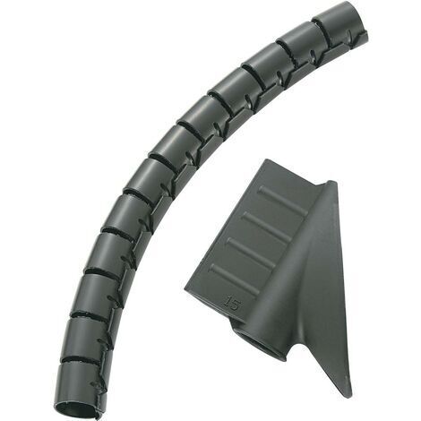 TRU COMPONENTS 1593181 TC-MX-KLT20BK203 Spiralschlauch 20 mm (max) Schwarz 5 m