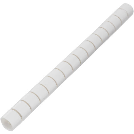 TRU COMPONENTS 1593190 TC-MX-KLT15WE203 Spiralschlauch 15 mm (max) Weiß 5 m