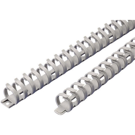 TRU COMPONENTS 1593220 TC-FDR20203 Kabelbündelhalter 20 mm (max) Grau 1 St.