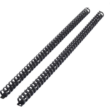 TRU COMPONENTS 1593224 TC-FDR30BK203 Kabelbündelhalter 29 mm (max) Schwarz 1 St.