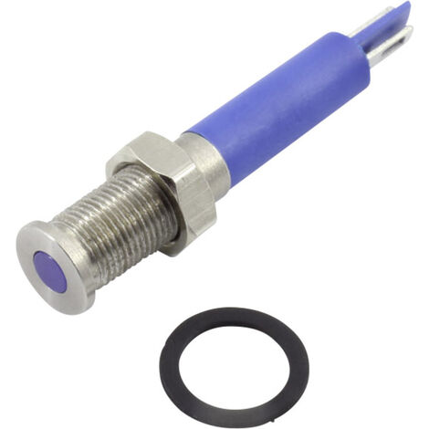 TRU COMPONENTS 1605942 LED-Signalleuchte Blau    12 V DC/AC    60 mcd