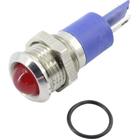 TRU COMPONENTS 1605977 LED-Signalleuchte Rot    24 V DC/AC    80 mcd