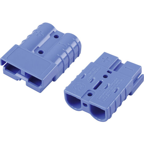TRU COMPONENTS 50 A Hochstrom-Batteriesteckverbinder  Blau Inhalt: 1 St.