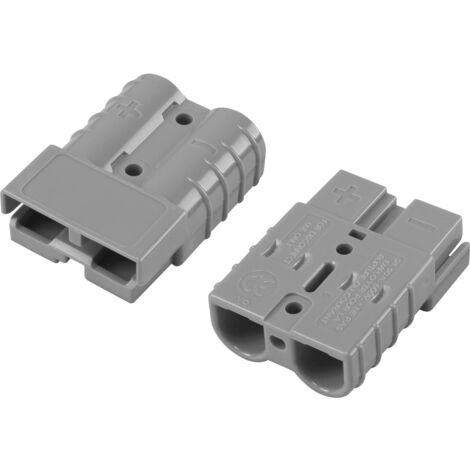 TRU COMPONENTS 50 A Hochstrom-Batteriesteckverbinder  Grau Inhalt: 1 St.