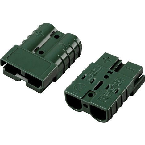 TRU COMPONENTS 50 A Hochstrom-Batteriesteckverbinder  Grün Inhalt: 1 St.