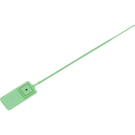 TRU COMPONENTS 5831600 Serre-câble 140 mm 2 mm vert avec réglage en continu 1 pc(s) W340771