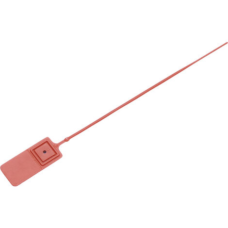 TRU COMPONENTS 5831604  Kabelbinder 248 mm 2.20 mm Rot mit stufenloser Verstellung 1 St.