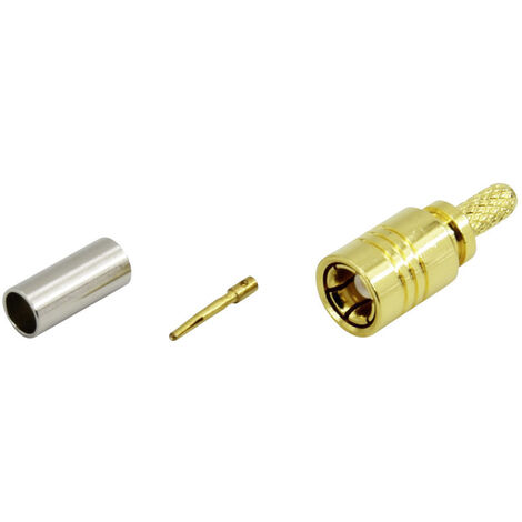 TRU COMPONENTS  5972552 SMB-Steckverbinder Kupplung, gerade 50 Ω 1 St.