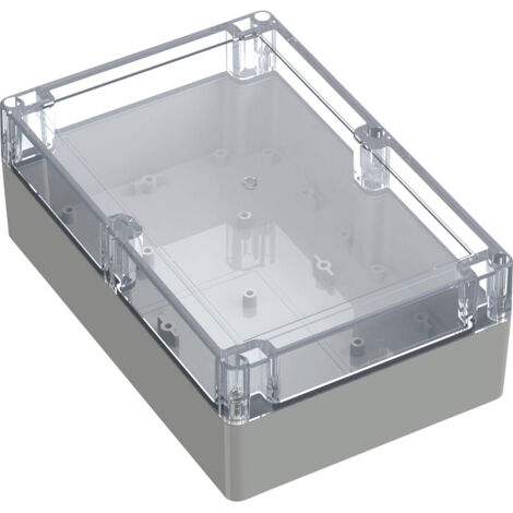 TRU COMPONENTS 6U07211408139 TC-13865172 Industrie-Gehäuse 209.7 x 139.8 x 75  Polycarbonat  Lichtgr