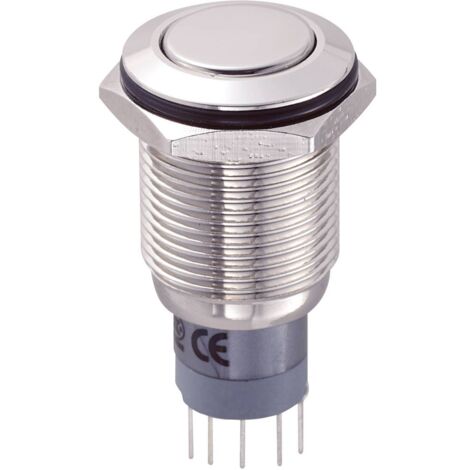 TRU COMPONENTS 701978 LAS2GQF-11Z/N/P Interruttore antivandalo 250 V/AC 3 A 1 x On / On Permanente 1 pz.