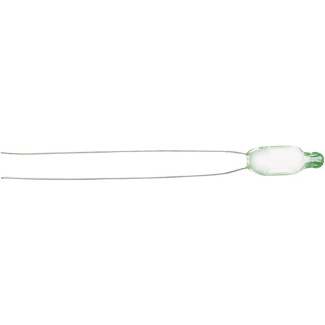 TRU COMPONENTS 720215 Glimmlampe  110 V, 250 V  Drahtenden Grün 1 St.