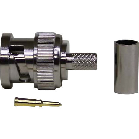 TRU COMPONENTS  735205 BNC-Steckverbinder Stecker, gerade 50 Ω 1 St.