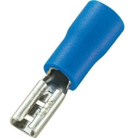 TRU COMPONENTS 737443 737443-CAPOTASTO PIATTO, LARGHEZZA CONNETTORE: 2,8 MM, SPESSORE INSERIMENTO: 0,8 MM, 180°, PARZIALMENTE IS