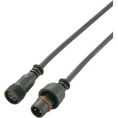 TRU COMPONENTS 739653 Connettore circolare intestato Spina dritta, Presa dritta Tot poli: 2 1 pz.