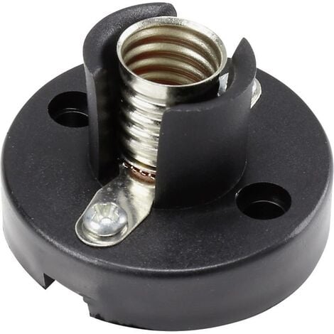 TRU COMPONENTS 794961 Support d'ampoule Culot (mini-lampes): E10 Connexion: cosses à souder 1 pc(s) S493591