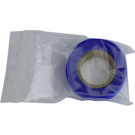 TRU COMPONENTS 910-131-Bag  Klettband zum Bündeln Haft- und Flauschteil (L x B) 1000 mm x 20 mm Blau
