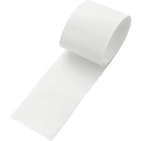 TRU COMPONENTS 93014c86d Akkuschrumpfschlauch ohne Kleber Weiß 55 mm 27.50 mm Schrumpfrate:2:1 1 St.