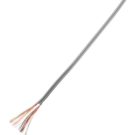 TRU COMPONENTS 93030c505 Litze    0.75 mm² Grau 20 m