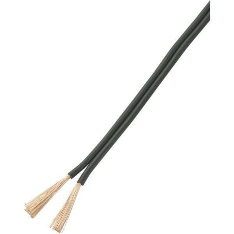 TRU COMPONENTS 93030c535 Cavo per cablaggi 2 x 1 mm² Nero 50 m