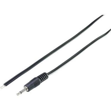TRU COMPONENTS 93038c440 Câble de connexion jack Jack mâle 3.5 mm - extrémité(s) ouverte(s) mono 1 pc(s) X852521