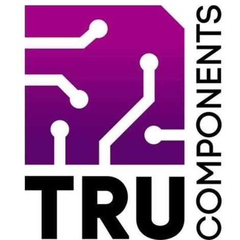 TRU COMPONENTS 98001c422 Strisce a strappo per raggruppare (L x L) 90 mm x 28 mm Nero 10 pz.