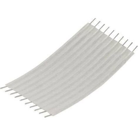 TRU COMPONENTS A10-N050-A-3.2 Nappe de liaison Nbr total de pôles 10 1 pc(s) S889621