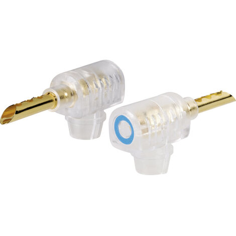 TRU COMPONENTS  Bananenstecker Stecker, gewinkelt Stift-Ø: 4 mm Rot 1 St.