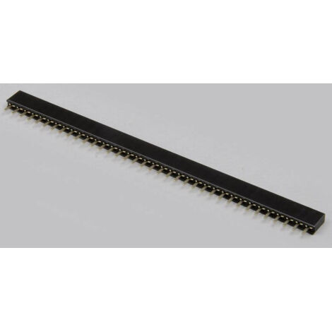 TRU COMPONENTS Barrette femelle (standard) Nbr de rangées: 1 Nombre de pôles par rangée: 16 TC-2506315 1 pc(s) Q205122