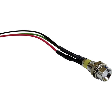 TRU COMPONENTS BD-0608 12 V LED-Signalleuchte mehrfarbig Rot, Grün   12 V/DC
