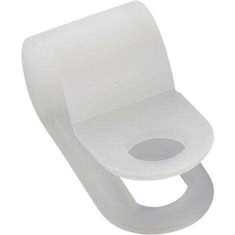 TRU COMPONENTS  Befestigungsschelle schraubbar 532006 Bündel-Ø-Bereich 6.5 mm (max)   Natur 25 St.