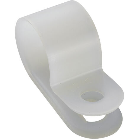 TRU COMPONENTS  Befestigungsschelle schraubbar 532032 Bündel-Ø-Bereich 12 mm (max)   Natur 25 St.