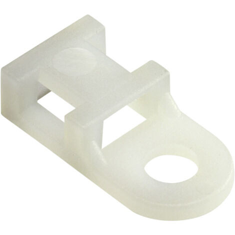 TRU COMPONENTS  Befestigungssockel schraubbar TC-6645712    Natur 100 St.