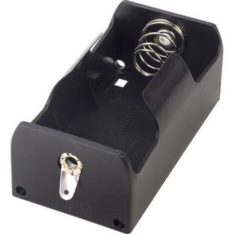 TRU COMPONENTS BH-111-1D Support de pile 1x LR20 (D) raccordement à souder X671201